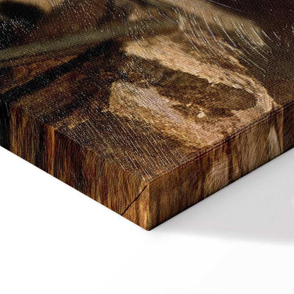 Leinwandbild - Carl Spitzweg – Im Dachstübchen