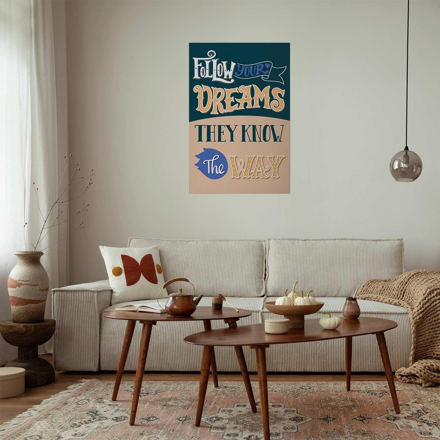 Poster - Follow Your Dreams Artgeist