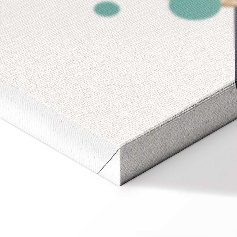 Leinwandbild - Geometric Landscape (1 Part) Vertical