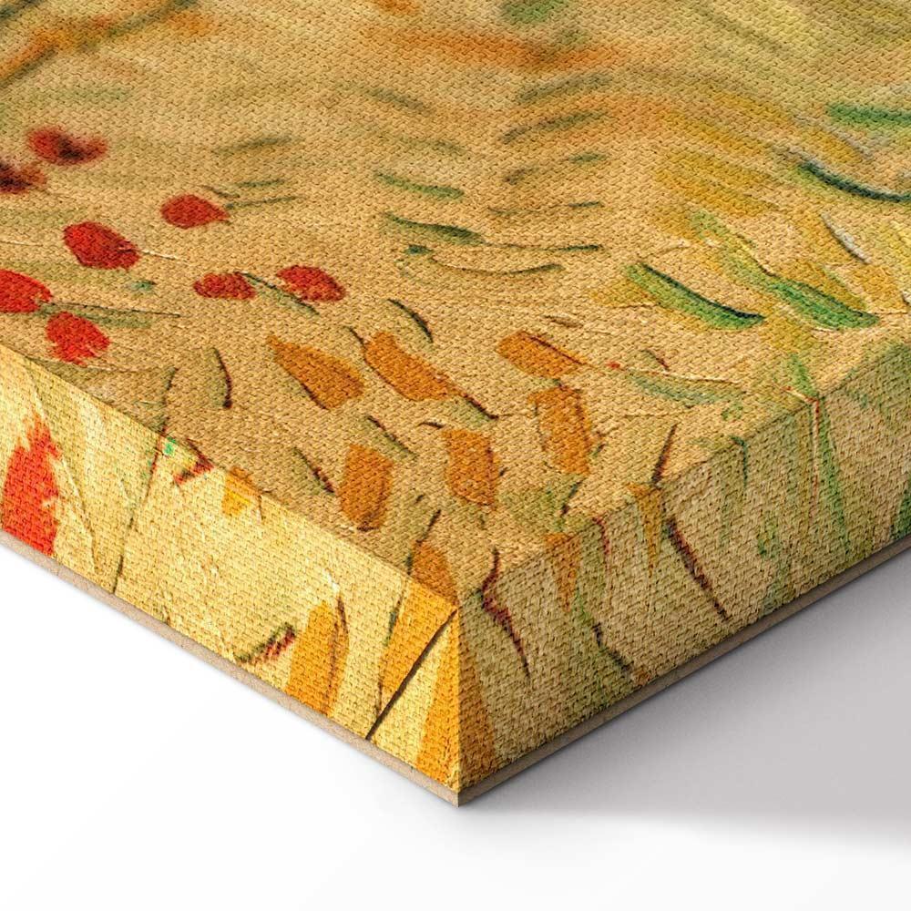 Leinwandbild - Vincent van Gogh – Fields with Poppies