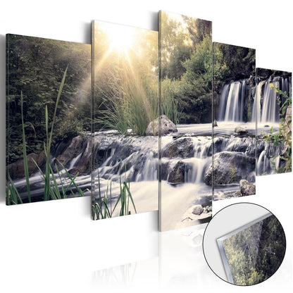 Acrylglasbild - Waterfall of Dreams