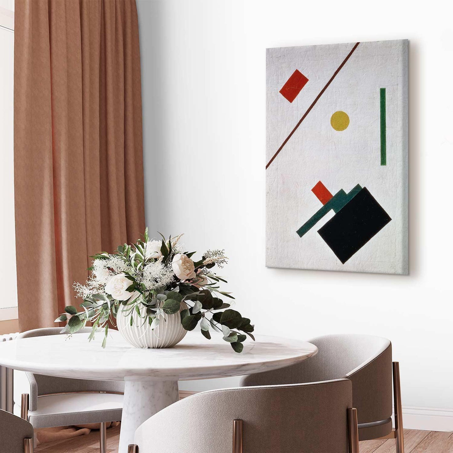 Leinwandbild - Suprematist Composition (Kazimir Malevich) Artgeist