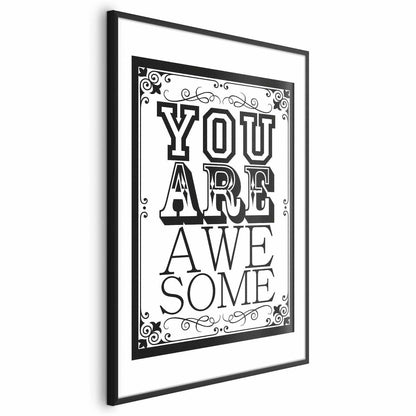 Poster - You Are Awesome Artgeist