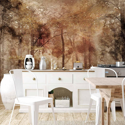 Fototapete - Lost in the woods