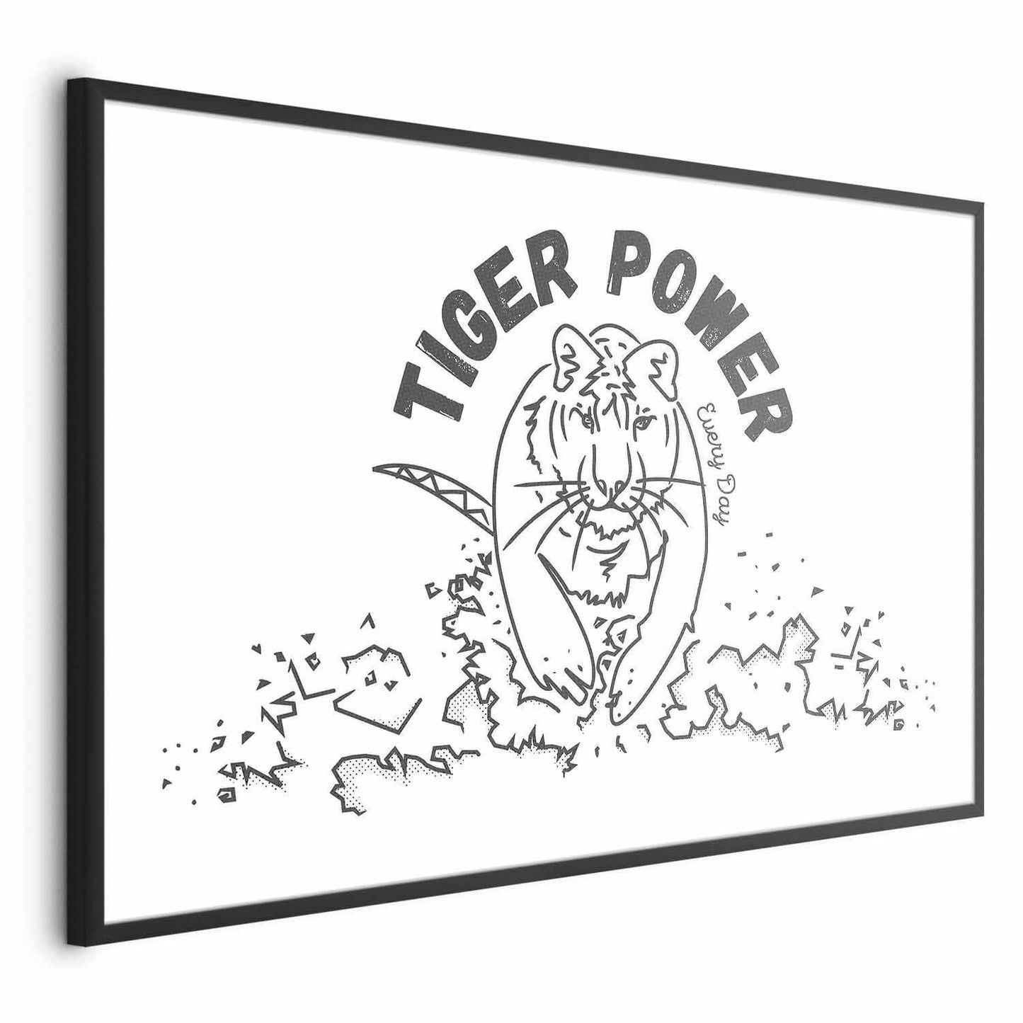 Poster - Tiger Power Artgeist
