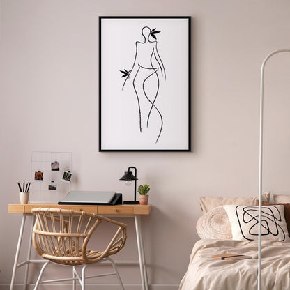 Leinwandbild - Exotic Dance (1 Part) vertical