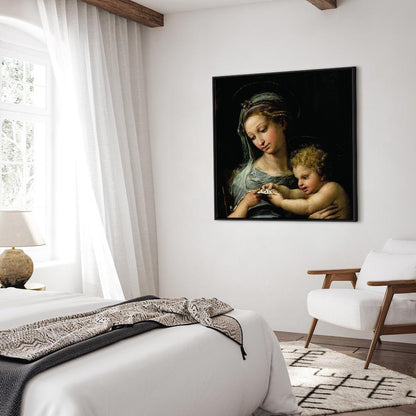 Leinwandbild - Rafael Santi – The Virgin of the Rose