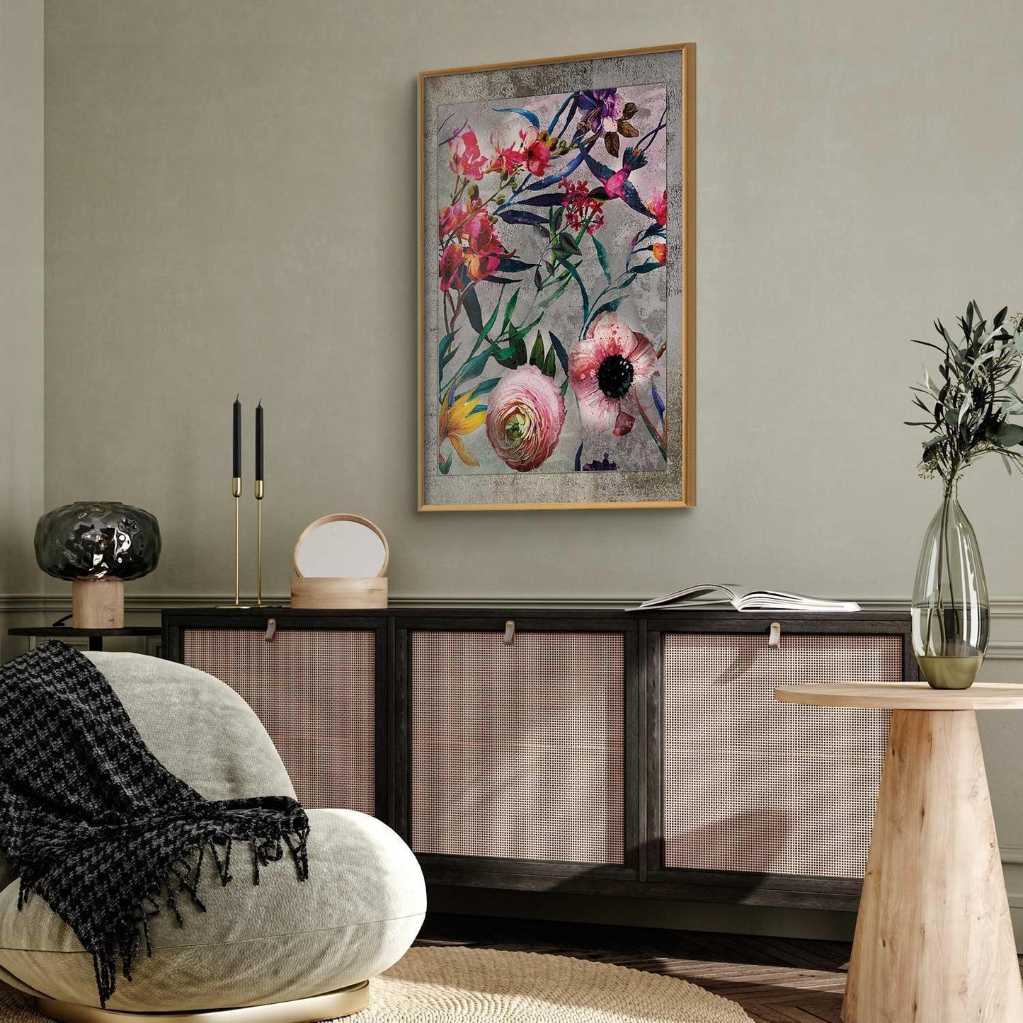 Poster - Rustic Flowers Artgeist