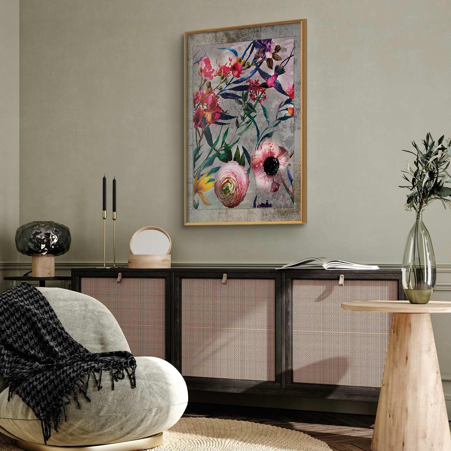 Poster - Rustic Flowers Artgeist