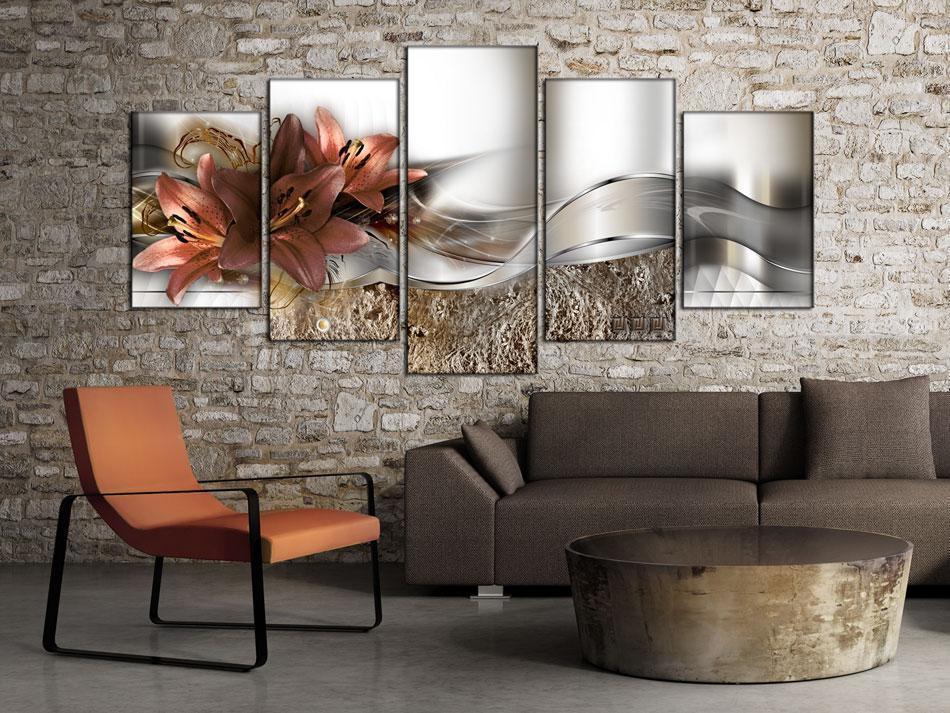 Leinwandbild - Lily Marsala and Abstraction