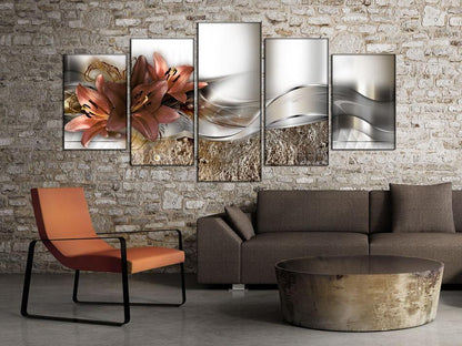 Leinwandbild - Lily Marsala and Abstraction