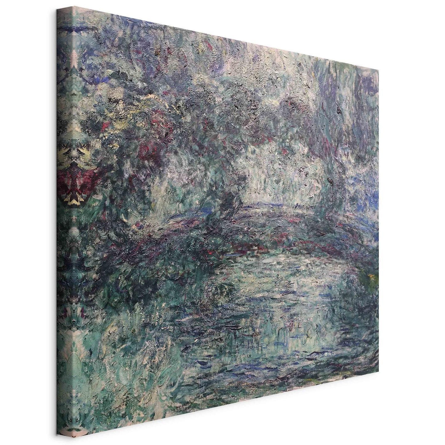 Leinwandbild - The Japanese Bridge (Claude Monet) Artgeist