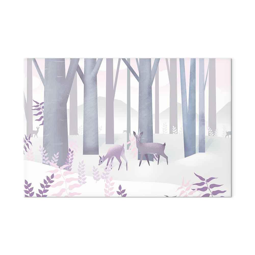 Leinwandbild - Fairy-Tale Forest (1 Part) Vertical - Second Variant