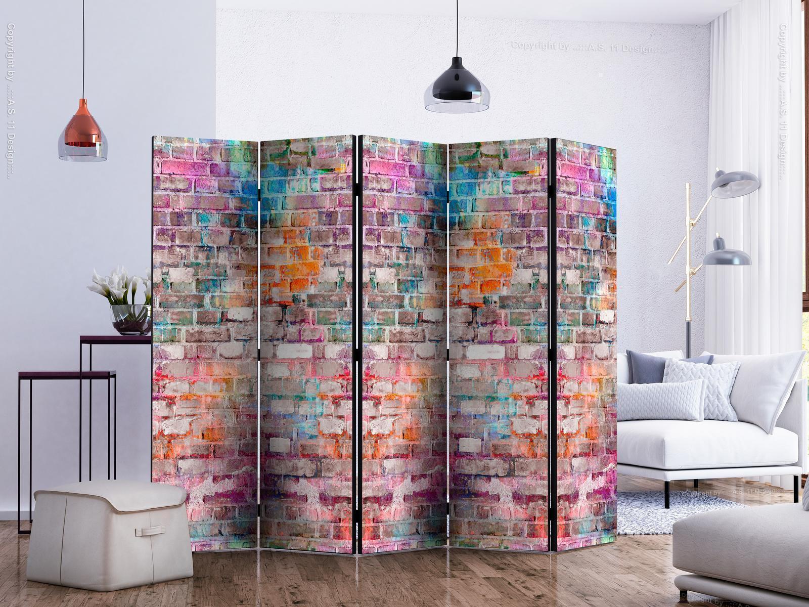 Paravent - Chromatic Wall II Artgeist