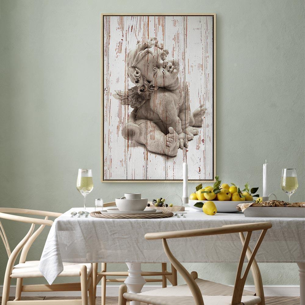 Leinwandbild - Pensive Cupid (1 Part) Vertical