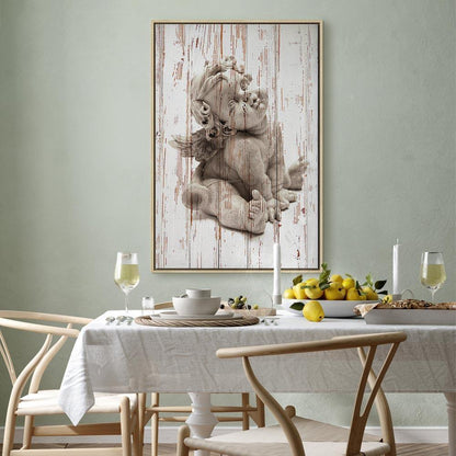 Leinwandbild - Pensive Cupid (1 Part) Vertical