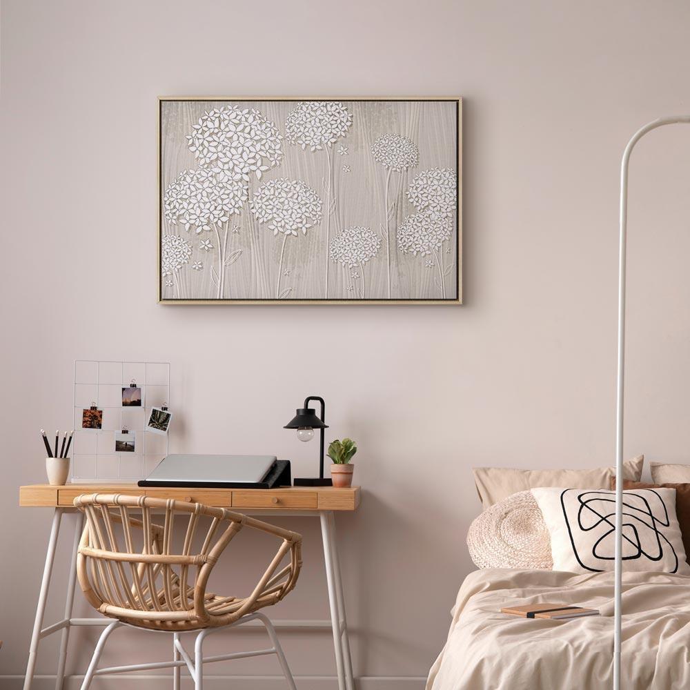 Leinwandbild - Flowers in the Wind