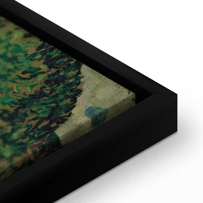 Leinwandbild - Gustav Klimt – Gartenlandschaft mit Bergkuppe