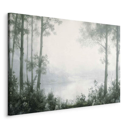 Leinwandbild - Retro-Landschaft - Nostalgische Naturidylle Artgeist