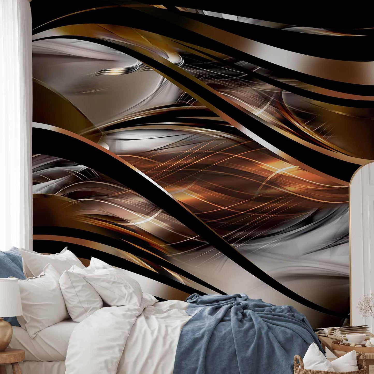 Fototapete - Amber storm