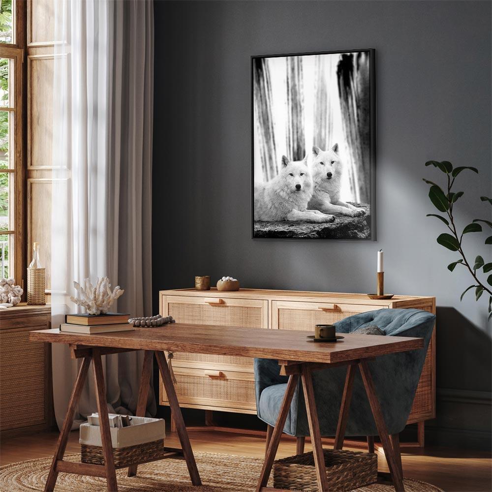 Leinwandbild - Forest Love (1 Part) Vertical