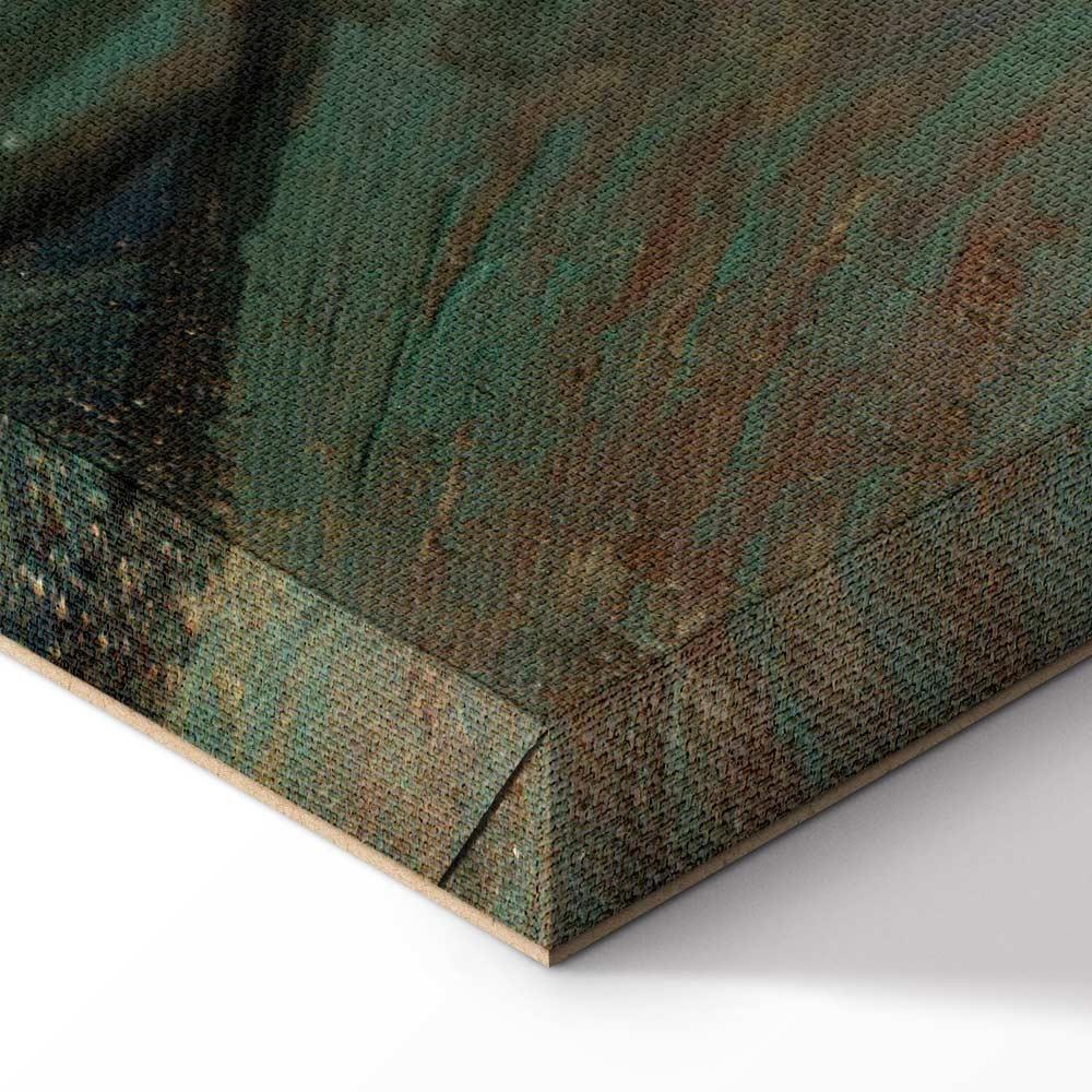 Leinwandbild - Vincent Van Gogh – Portrait of a one eyed man