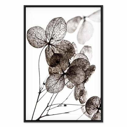 Leinwandbild - Transparent Clover (1 Part) Vertical