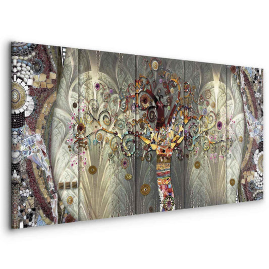 Leinwandbild - Tree of Life (5 Parts) Narrow Artgeist