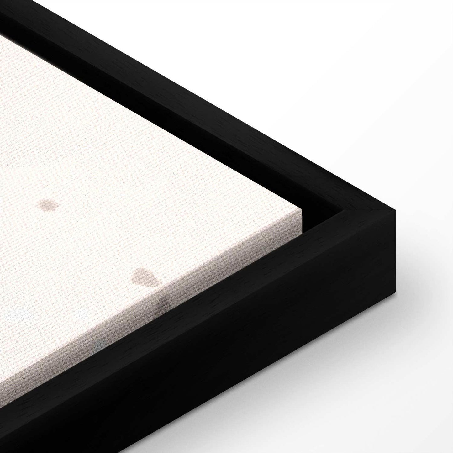 Leinwandbild - Jumping Numbers - Numbers in a Subdued Beige-Brown Hue Among Snowflakes Stars and Clouds