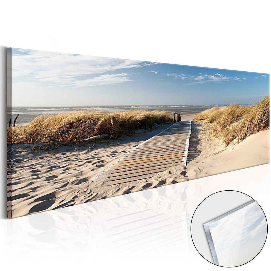 Acrylglasbild - Wild Beach Artgeist