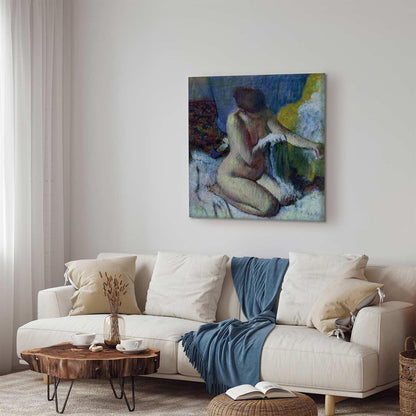 Leinwandbild - After the Bath (Edgar Degas) Artgeist