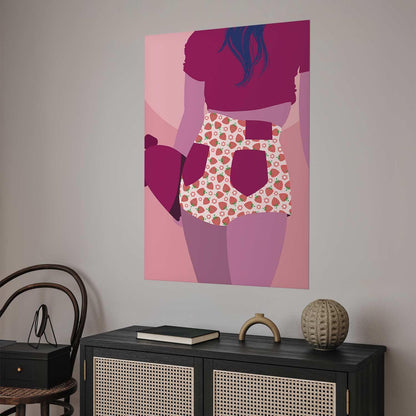 Poster - Strawberry Shorts Artgeist