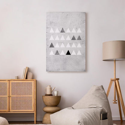 Leinwandbild - Grey Forest (1 Part) Vertical