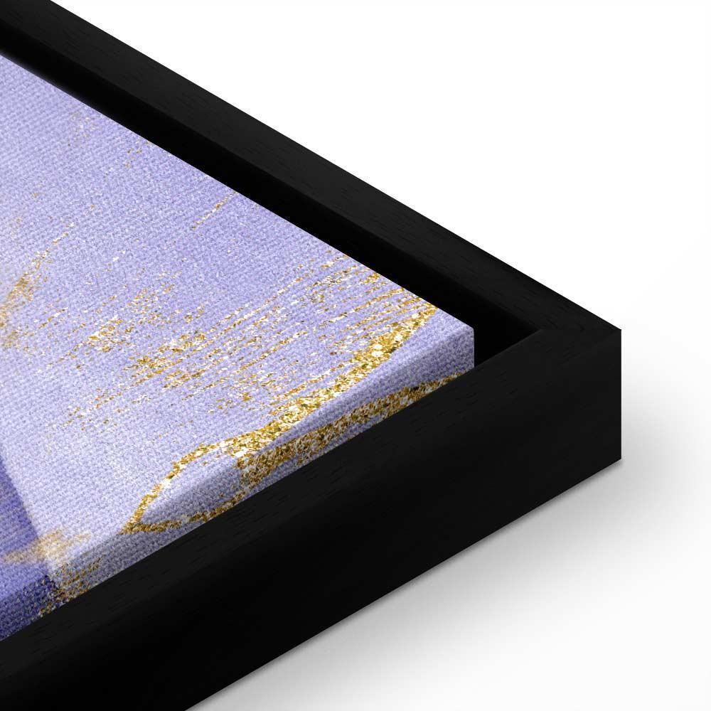 Leinwandbild - Purple Kaleidoscope (1 Part) Vertical