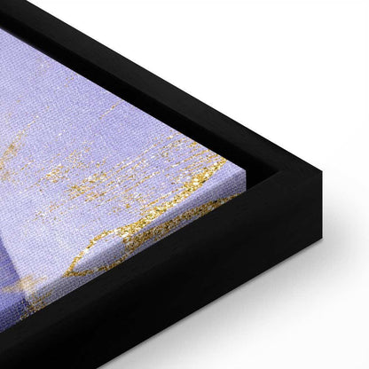 Leinwandbild - Purple Kaleidoscope (1 Part) Vertical