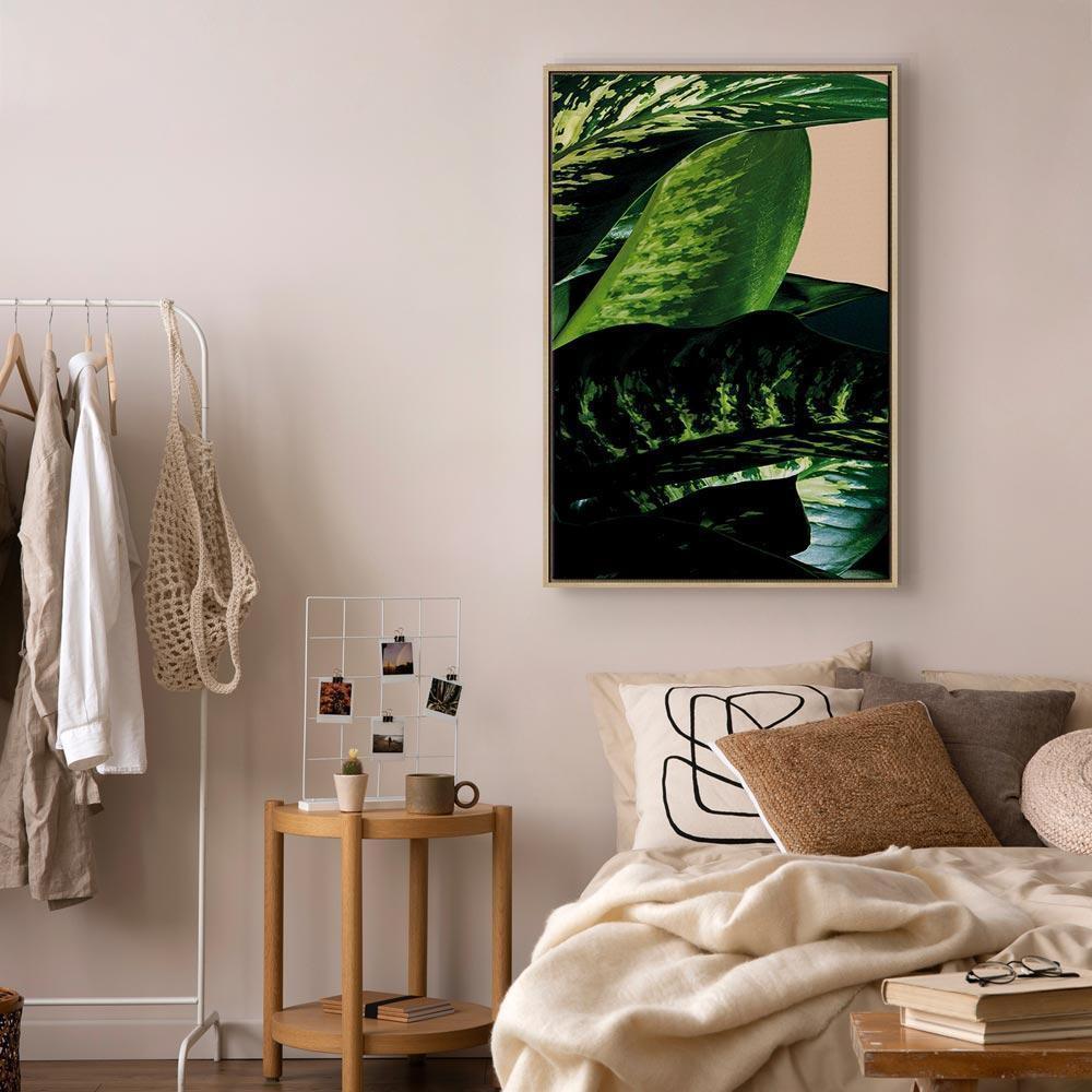 Leinwandbild - Dieffenbachia (1 Part) Vertical