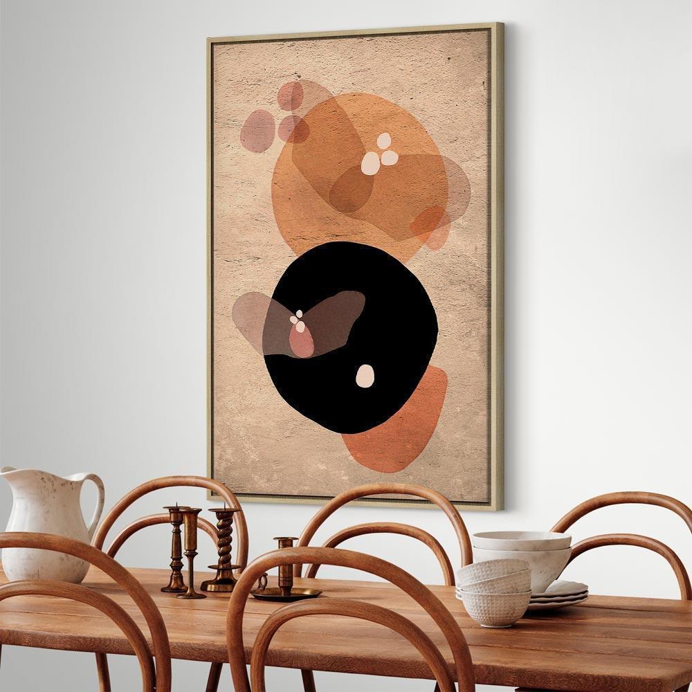 Leinwandbild - Moon Butterfly (1 Part) Vertical