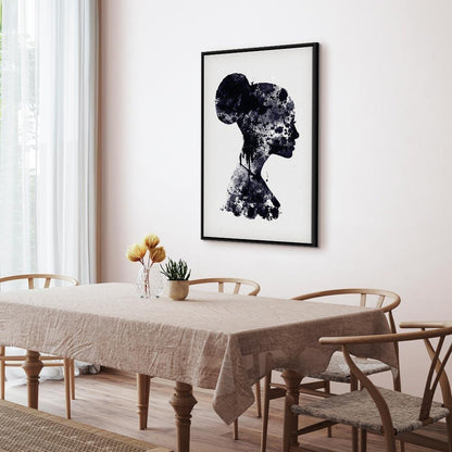 Leinwandbild - Abstract Profile (1 Part) Vertical