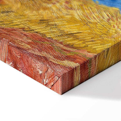 Leinwandbild - Vincent van Gogh – Wheatfield With Crows