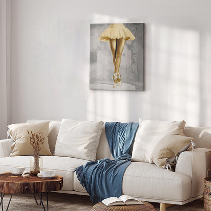 Malen nach Zahlen - Yellow Ballerina