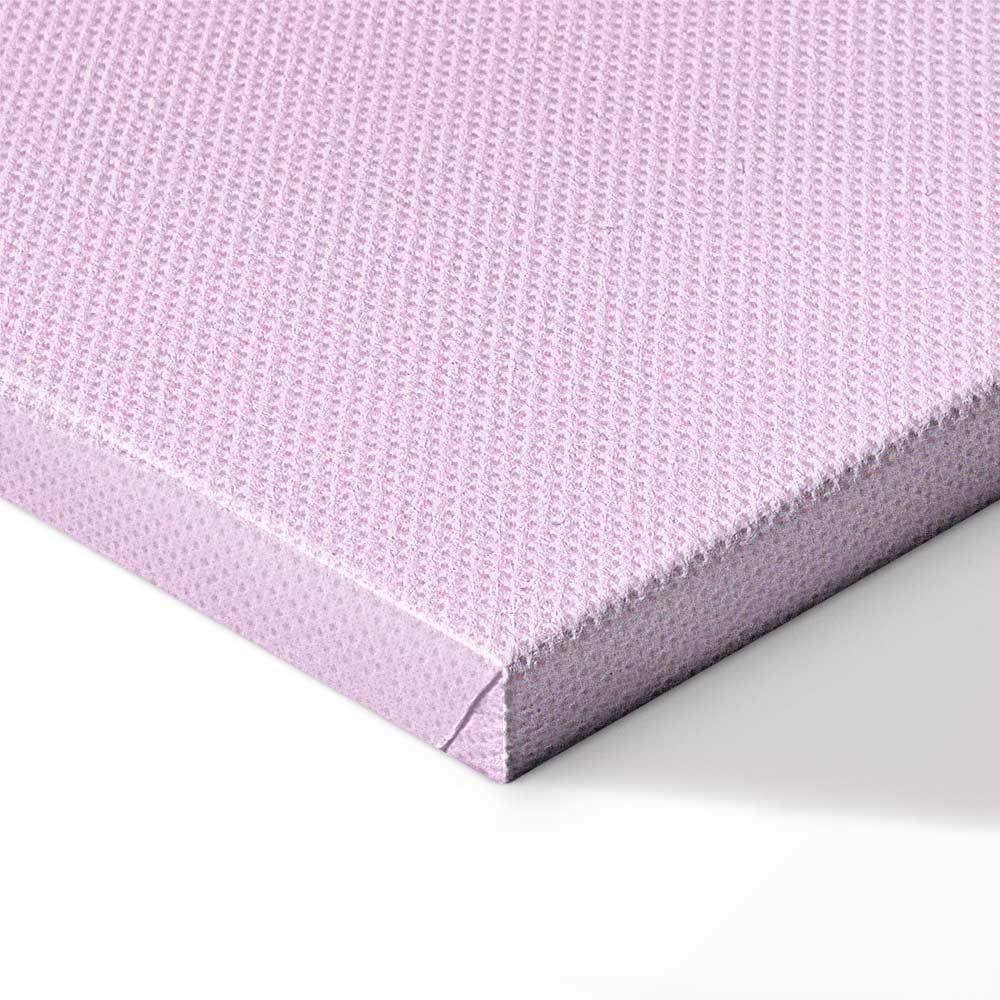 Leinwandbild - Silver Intricacies - Fluid Metallic Figure on a Gradient Background