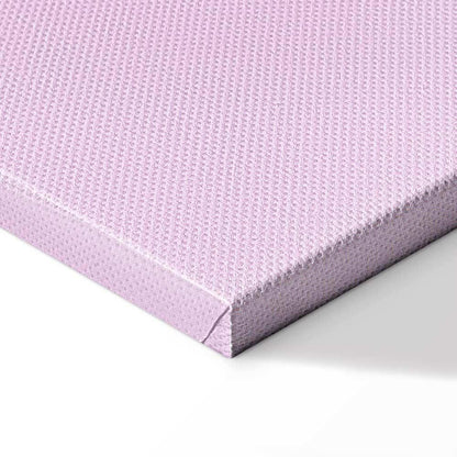 Leinwandbild - Silver Intricacies - Fluid Metallic Figure on a Gradient Background