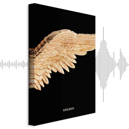 Leinwandbild - Lightness of Existence (1 Part) Vertical