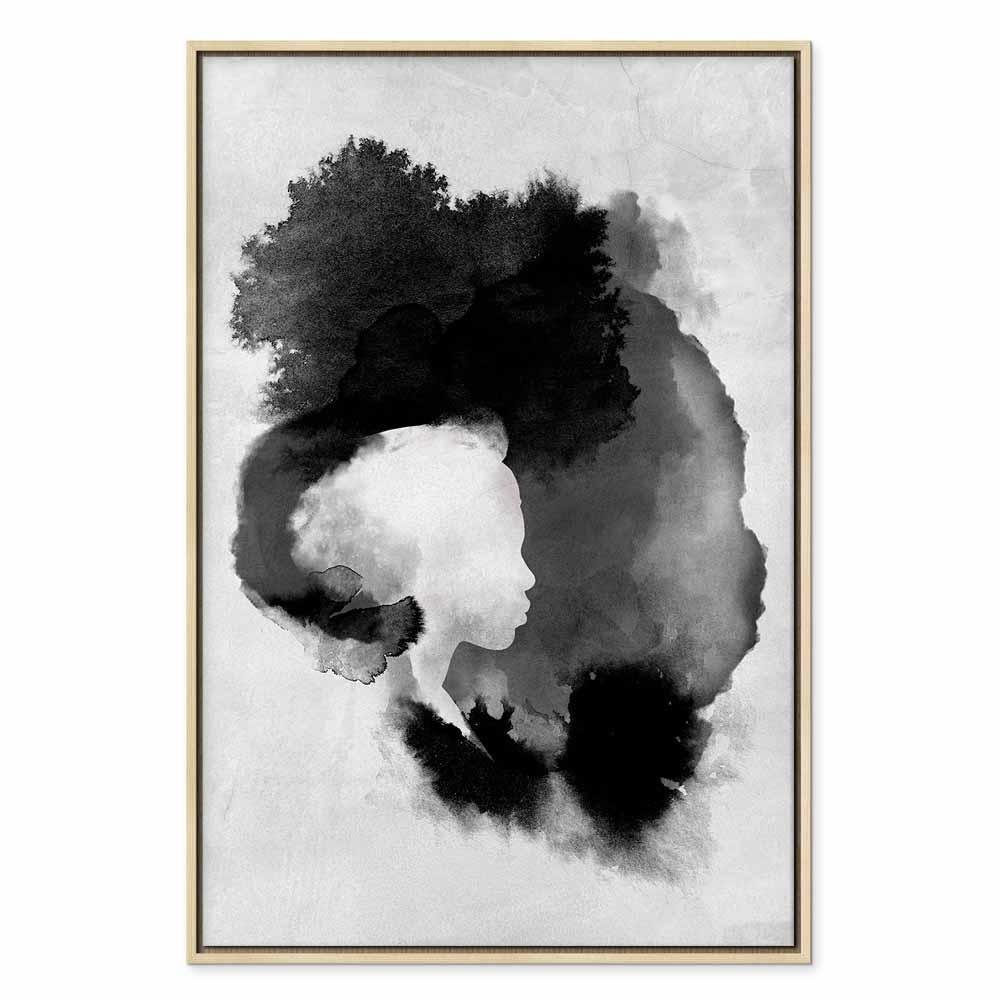 Leinwandbild - Painted By Light (1 Part) Vertical