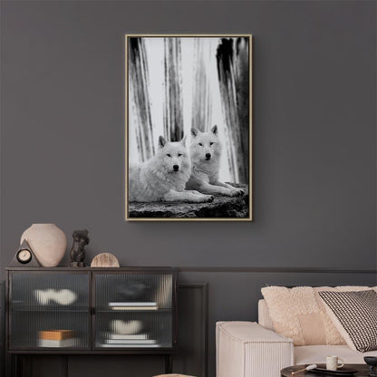 Leinwandbild - Forest Love (1 Part) Vertical