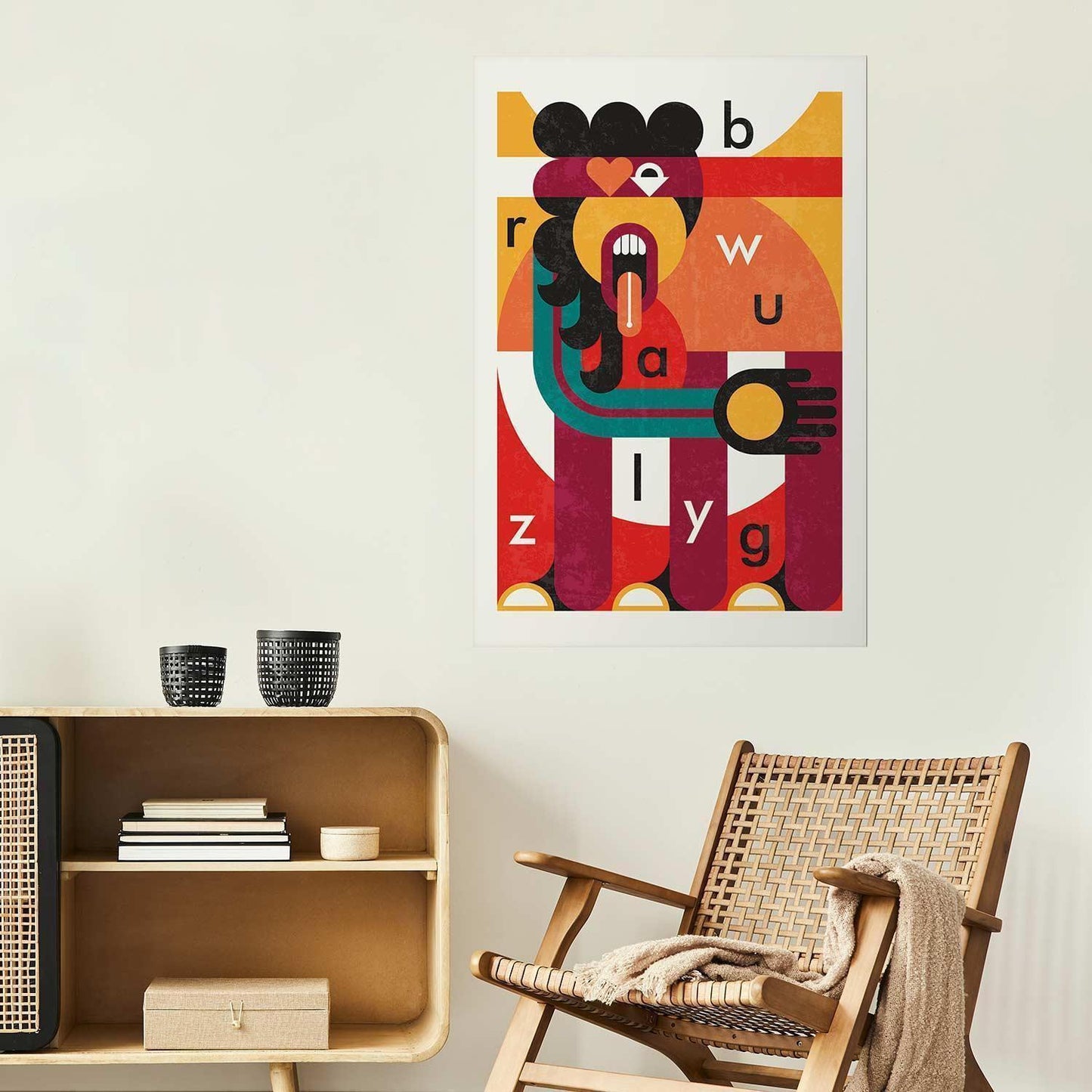 Poster Design Art – Abstrakte Wandkunst mit Stil