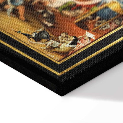 Leinwandbild - Hieronymus Bosch – The Garden of Earthly Delights