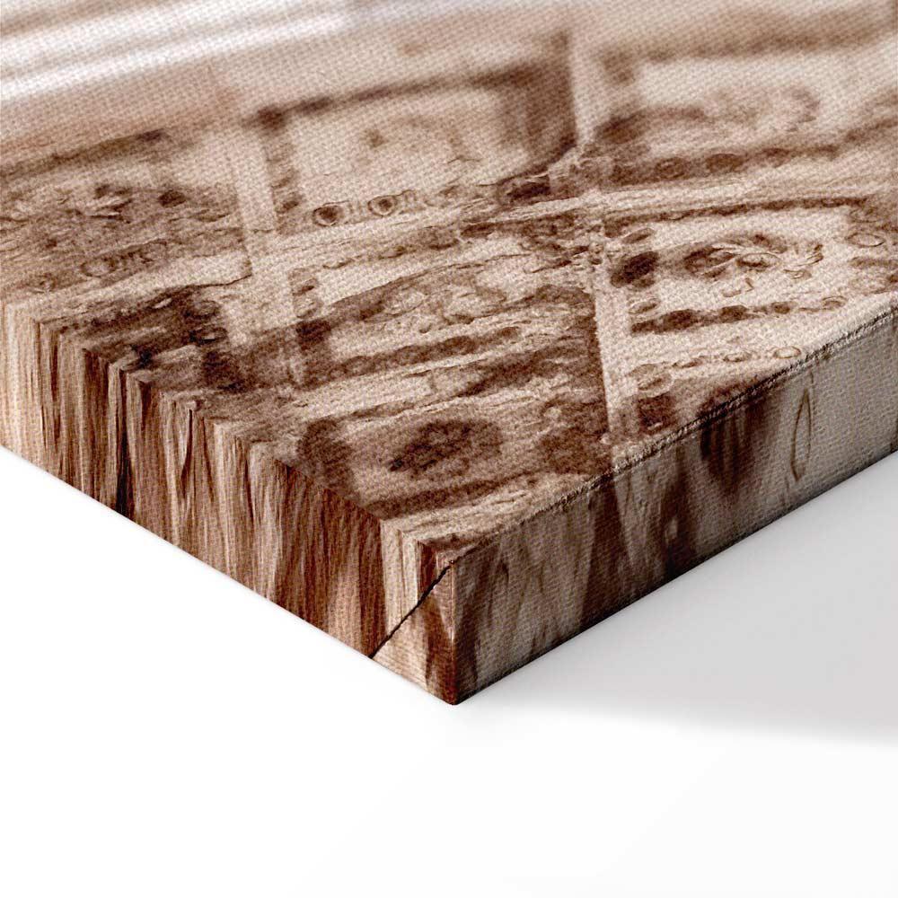 Leinwandbild - Temple of Hadrian (1 Part) Vertical