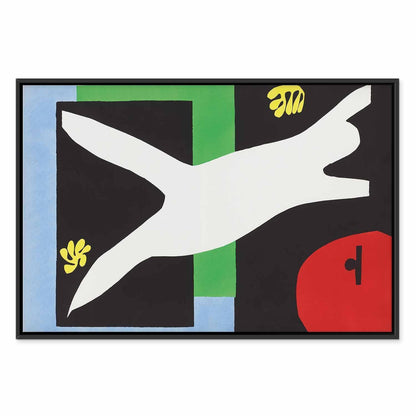 Leinwandbild - Henri Matisse – The Swimmer in the Aquarium (from Jazz)