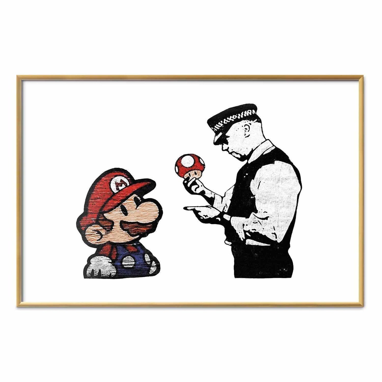 Poster - Banksy: Mushroom Picker